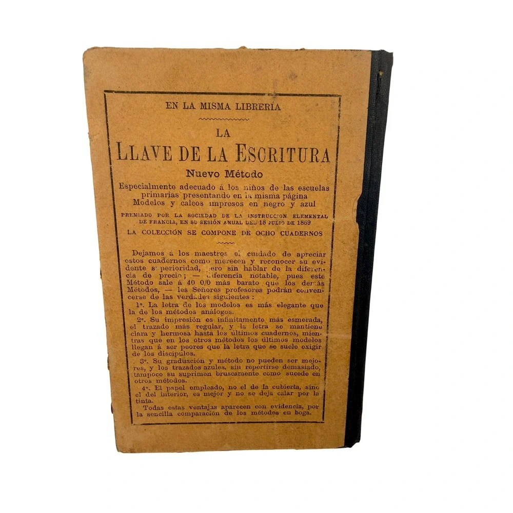 1905 Catecismo de Aritmetica Comercial P. Jose de Urcullu Antique Spanish Book